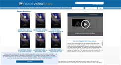 Desktop Screenshot of naxosvideolibrary.com